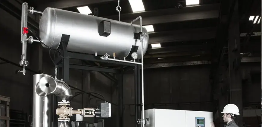 מיכל התפשטות עם דיאפרגמה DE-2500-V-HP